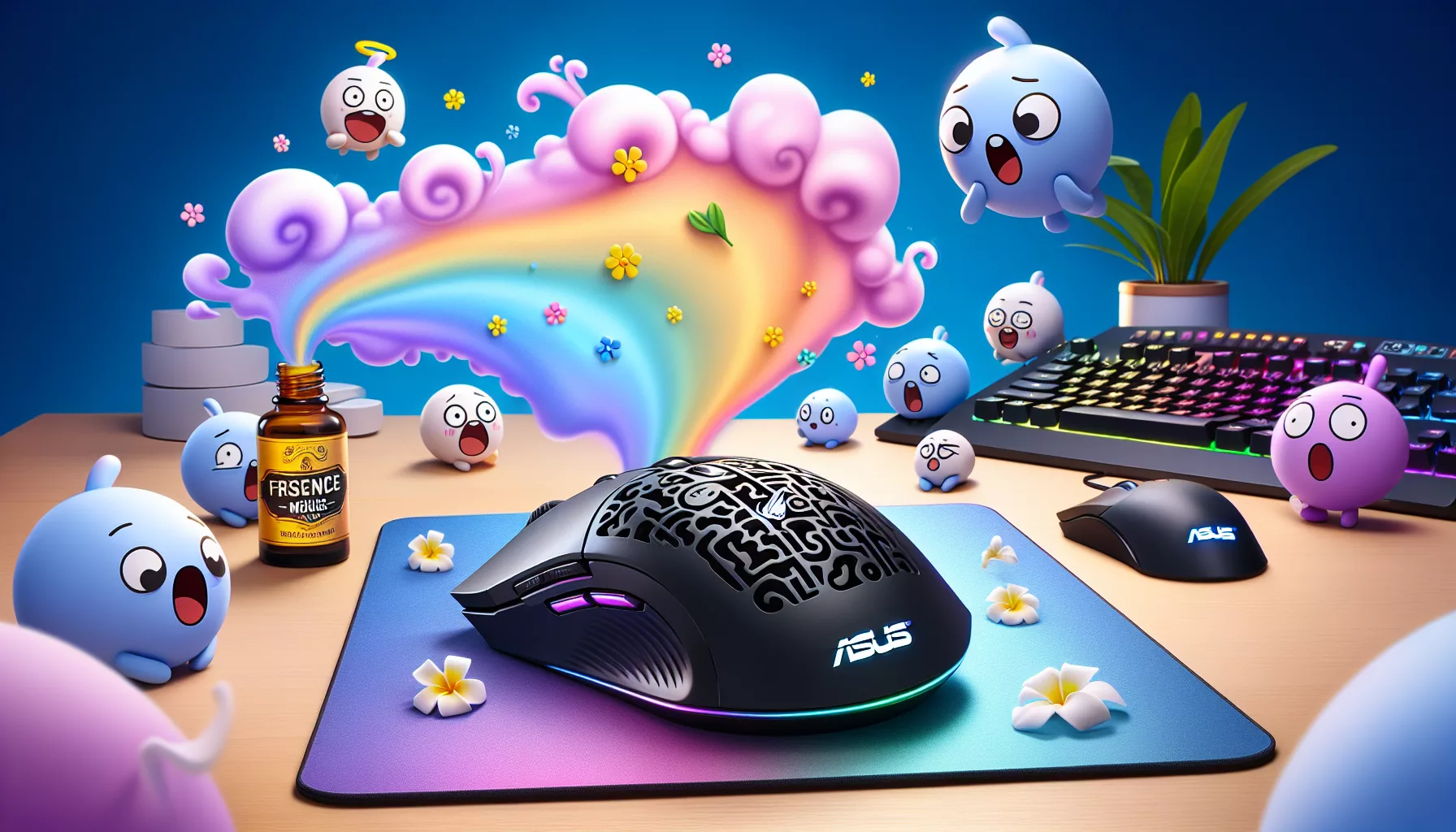 Asus Unveils Fragrance Mouse: A Scented Gaming Experience Coming to the US